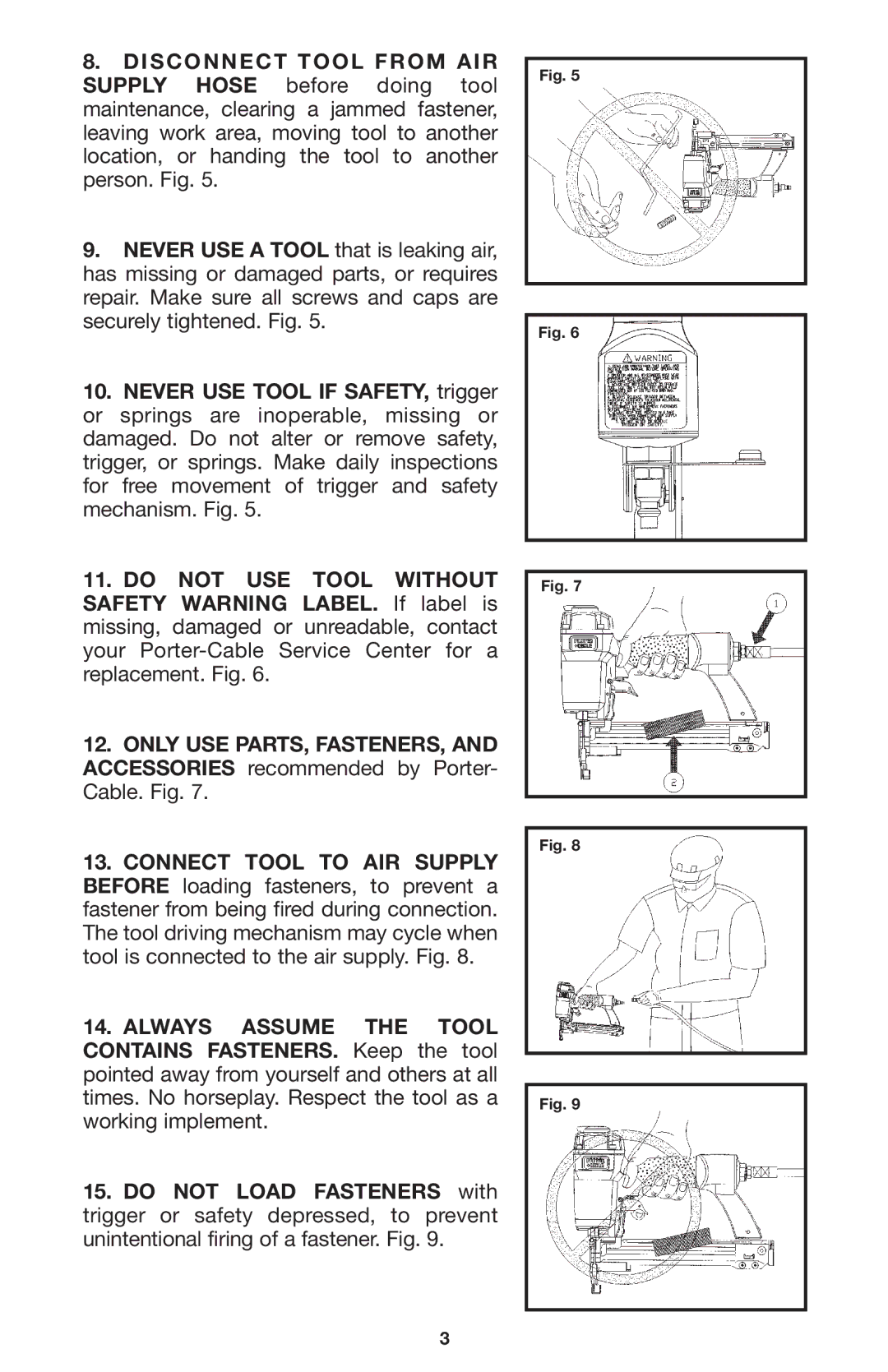 Porter-Cable BN200A, 894884-003 instruction manual 