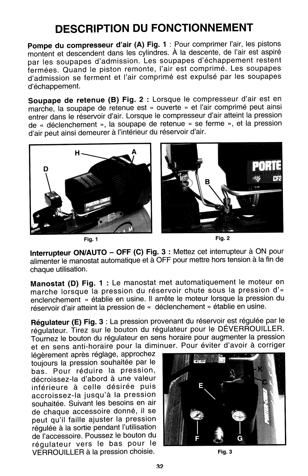 Porter-Cable CF2020 manual 