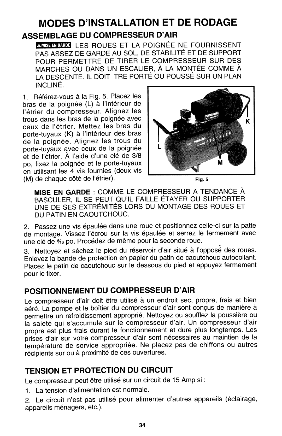 Porter-Cable CF2020 manual 