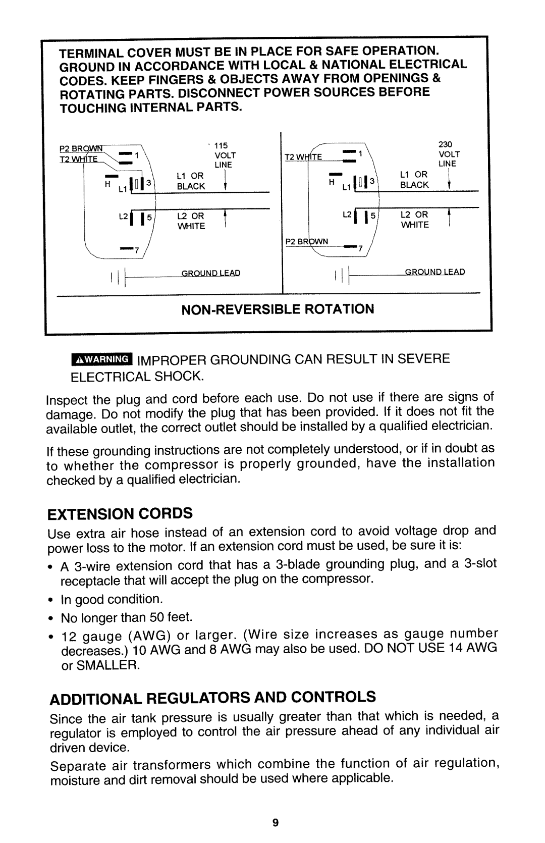 Porter-Cable CF2020 manual 