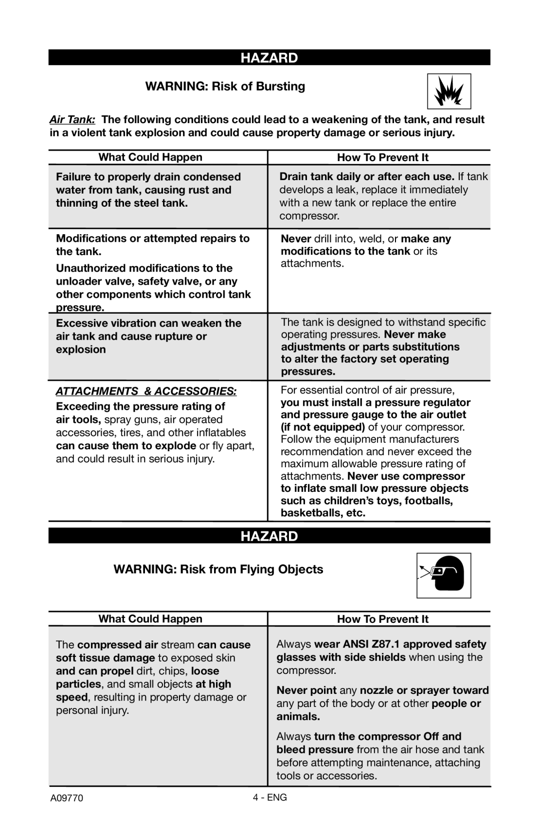 Porter-Cable CFFC350C, CFFR350C instruction manual Attachments & Accessories 