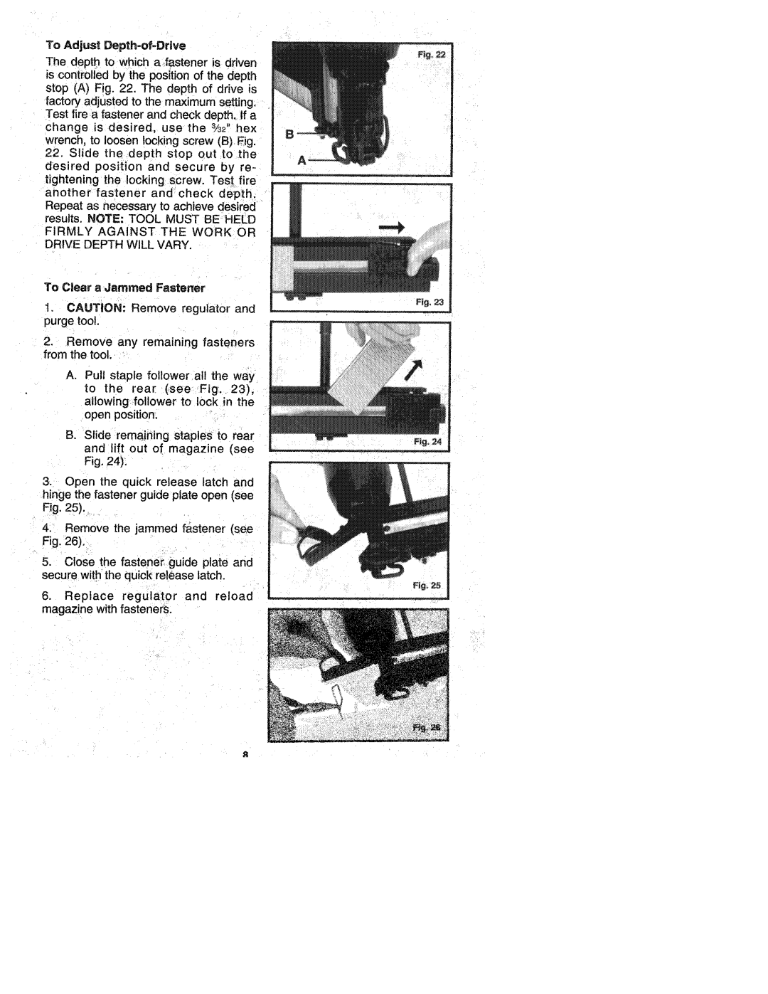 Porter-Cable CMS200, 892321-8910 manual 