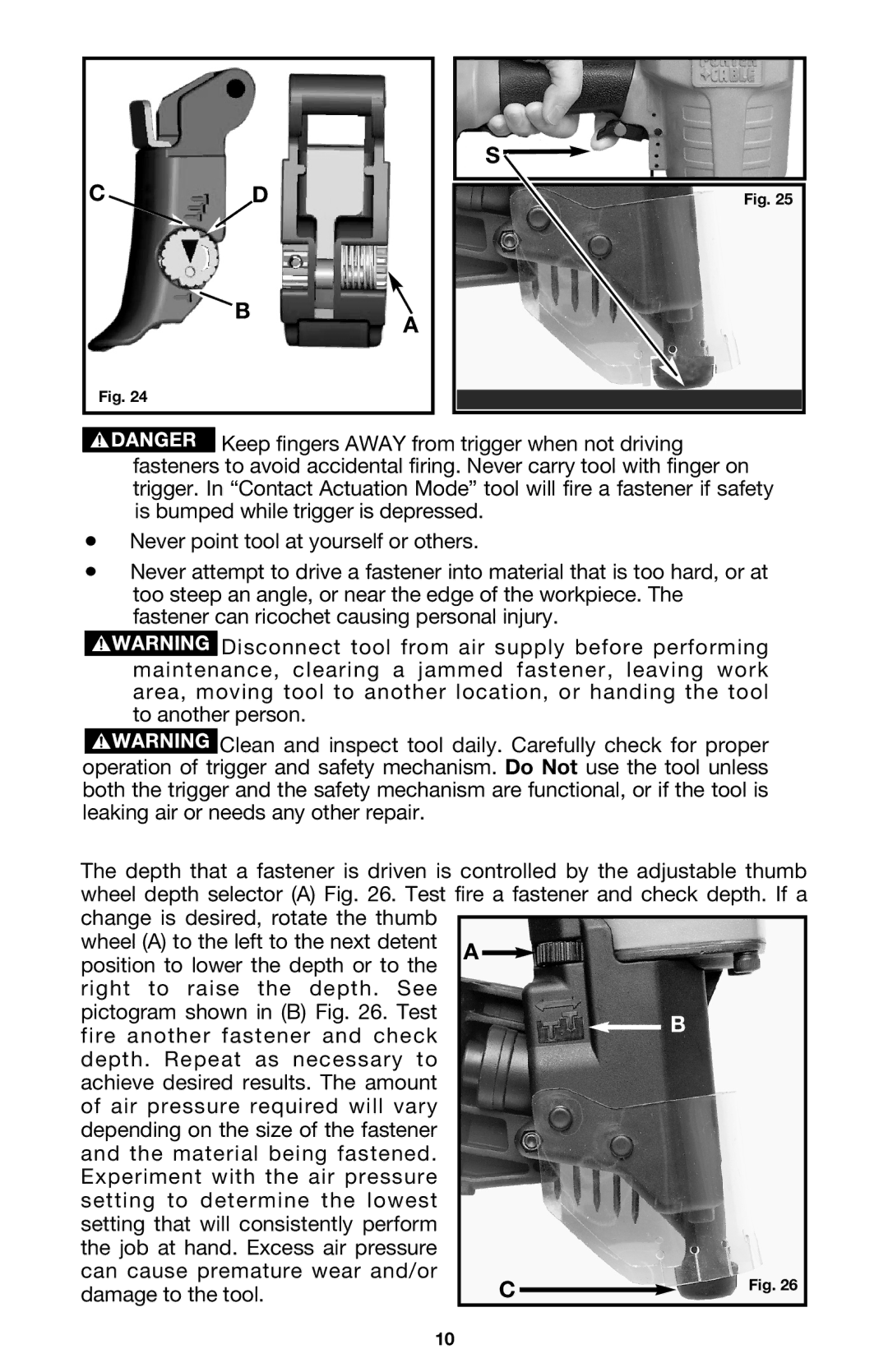 Porter-Cable COIL250 instruction manual 