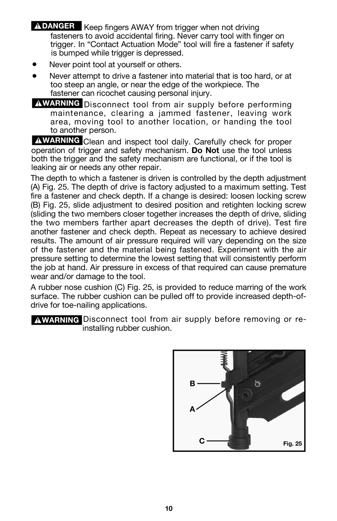 Porter-Cable FC350 instruction manual 