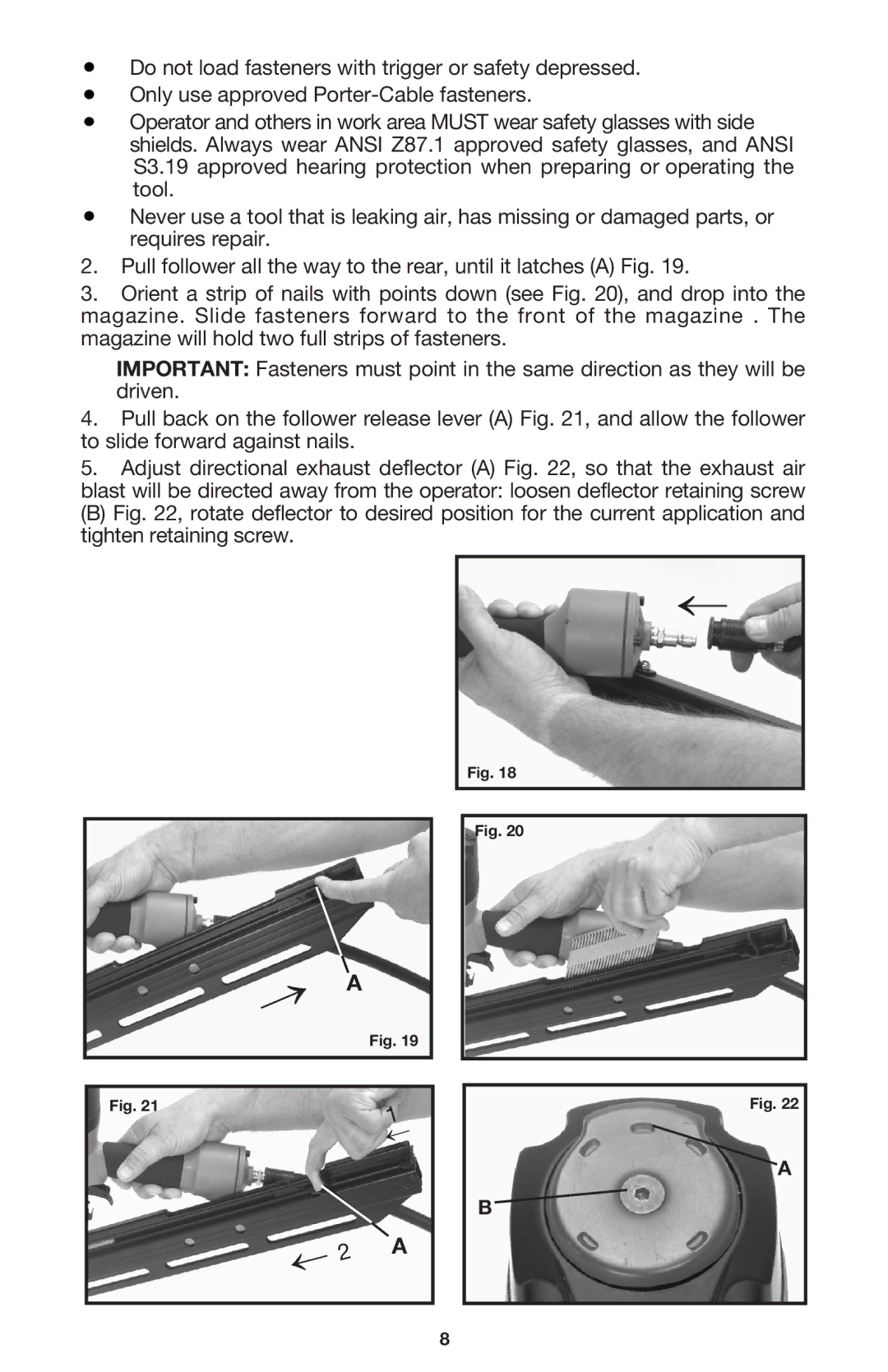 Porter-Cable FC350 instruction manual 