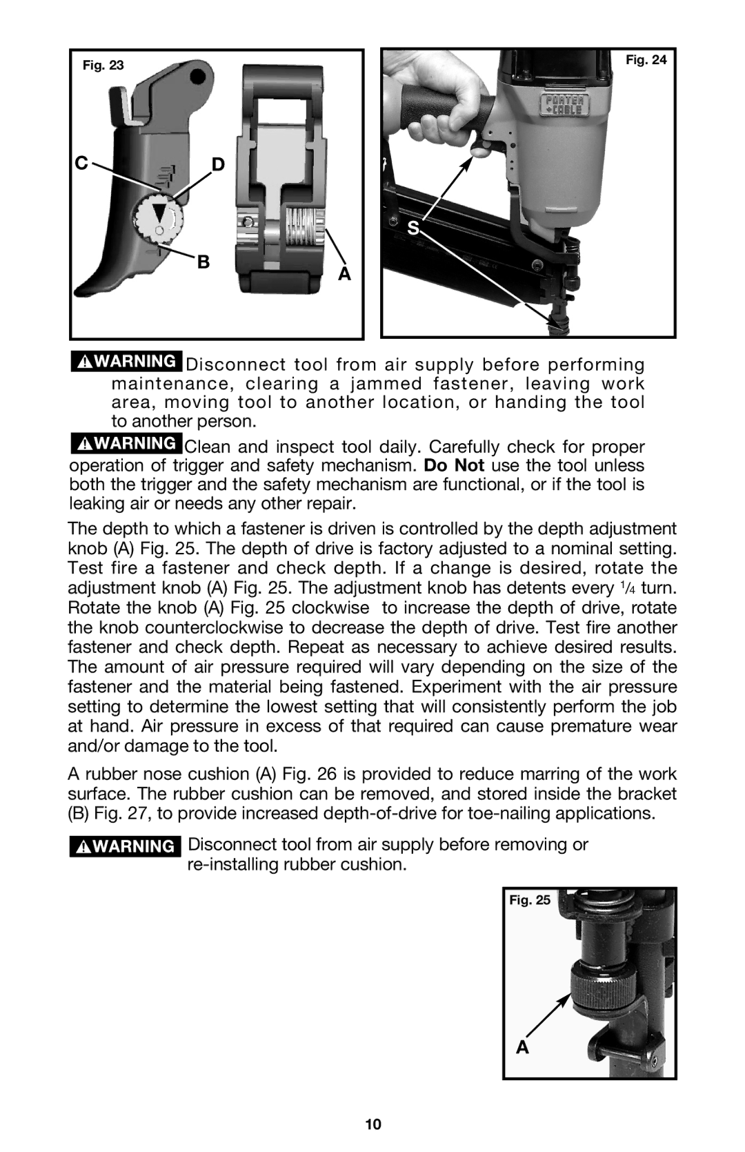 Porter-Cable FM350A instruction manual 