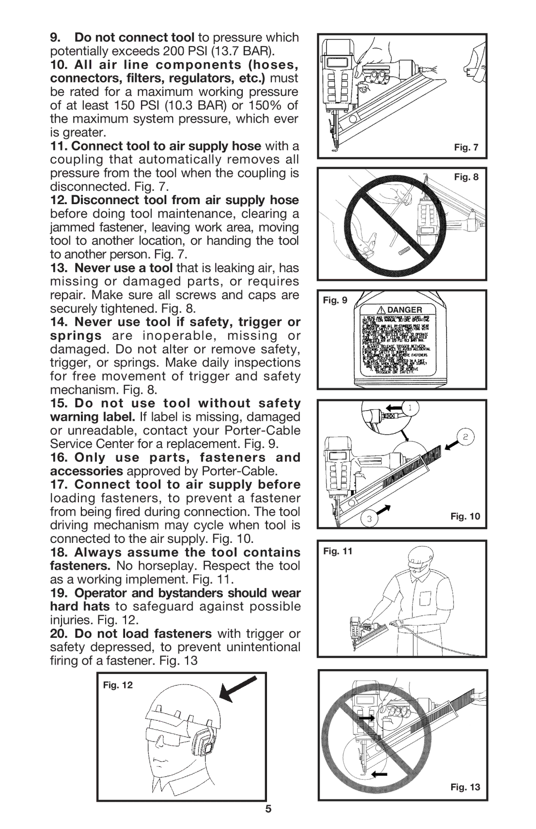 Porter-Cable FM350A instruction manual 