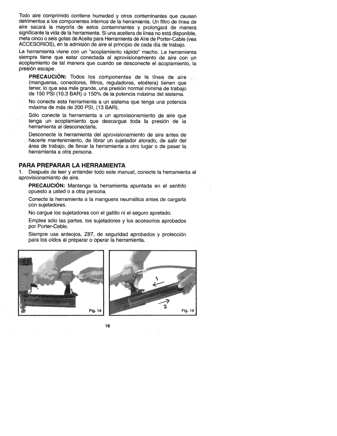 Porter-Cable FN200, 883794-699 manual 