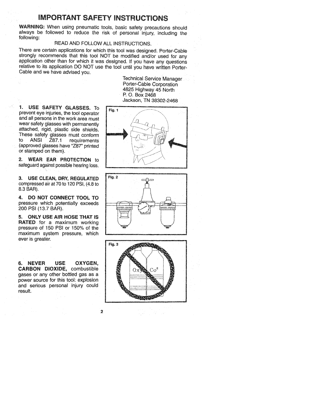 Porter-Cable FN200, 883794-699 manual 