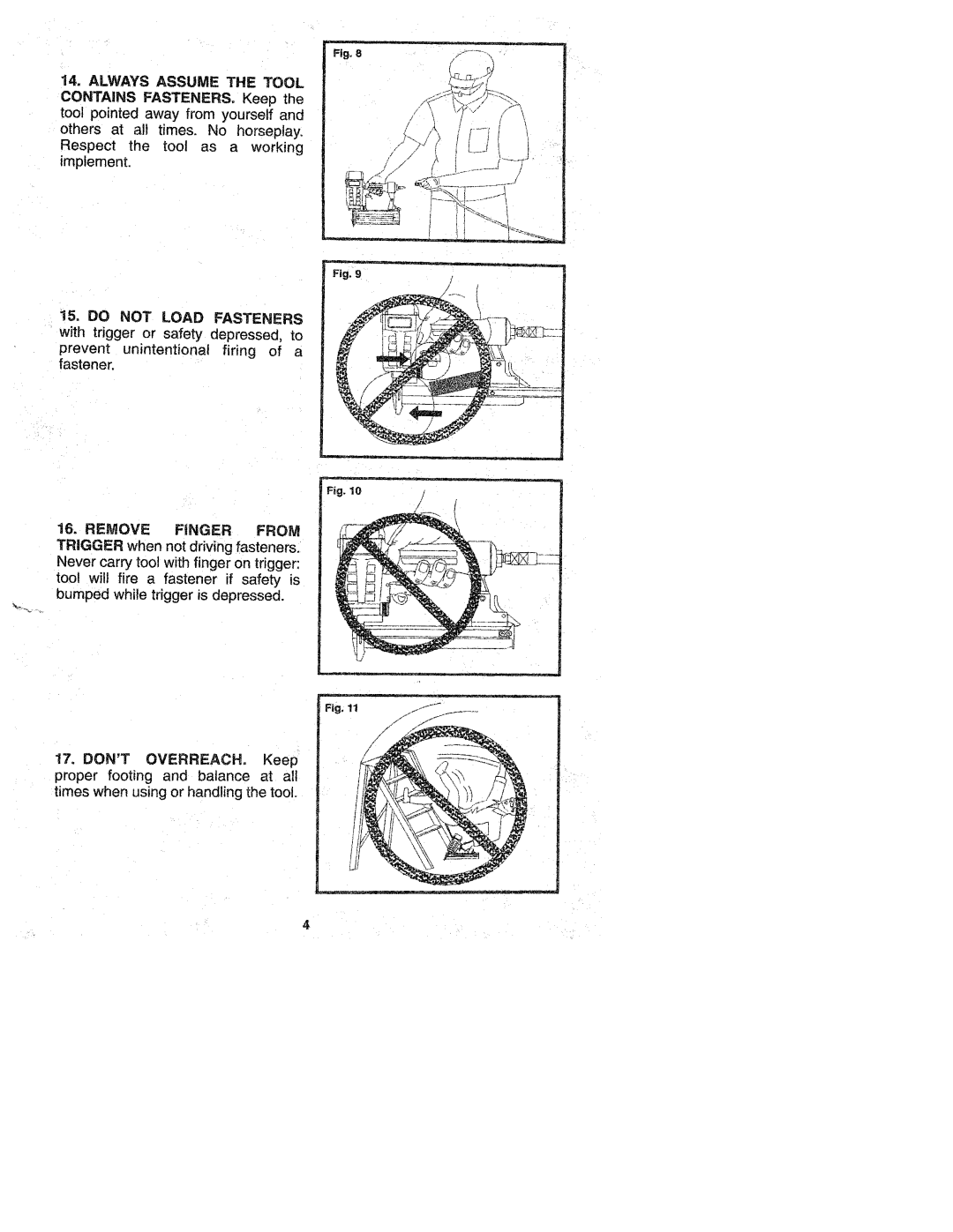 Porter-Cable FN200, 883794-699 manual 