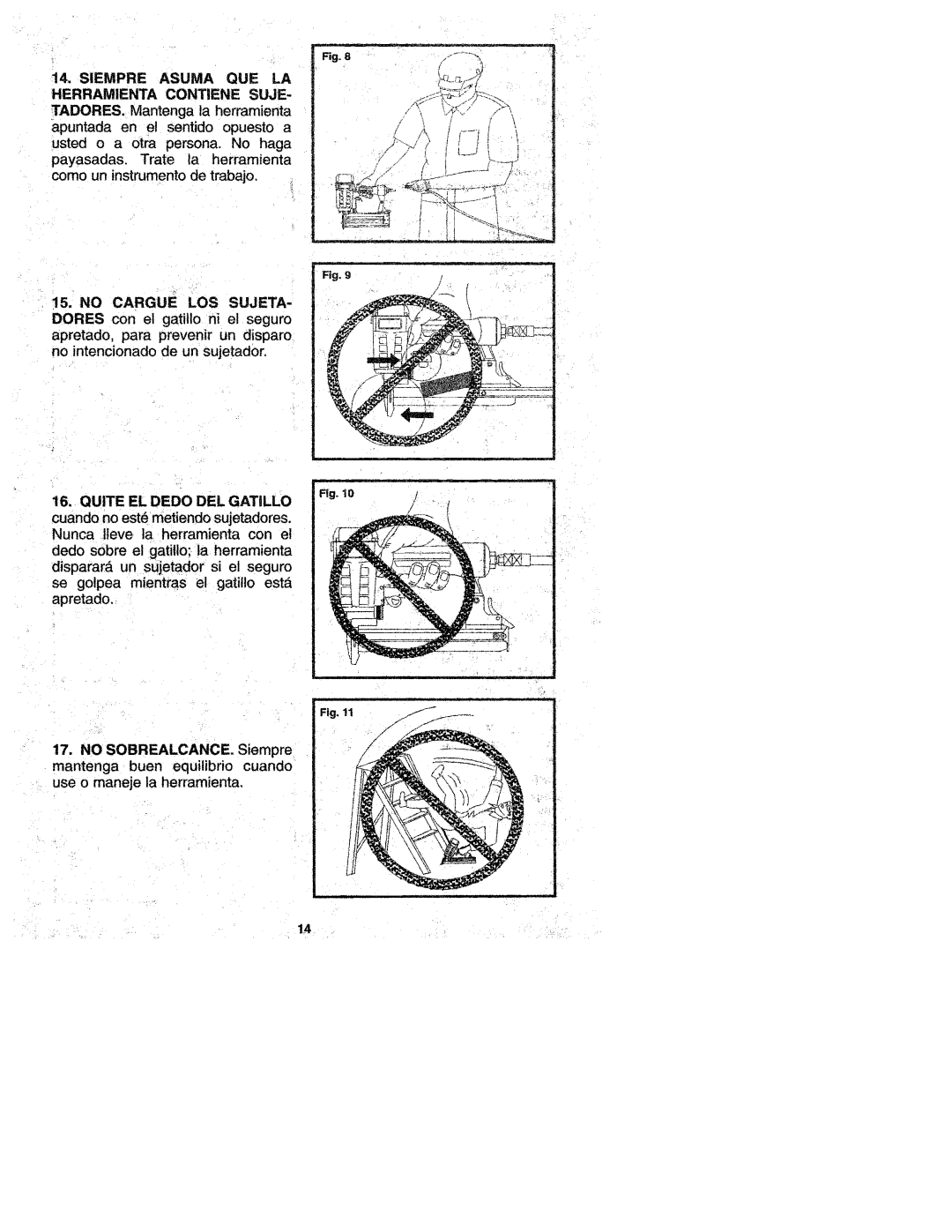 Porter-Cable FN250 manual 