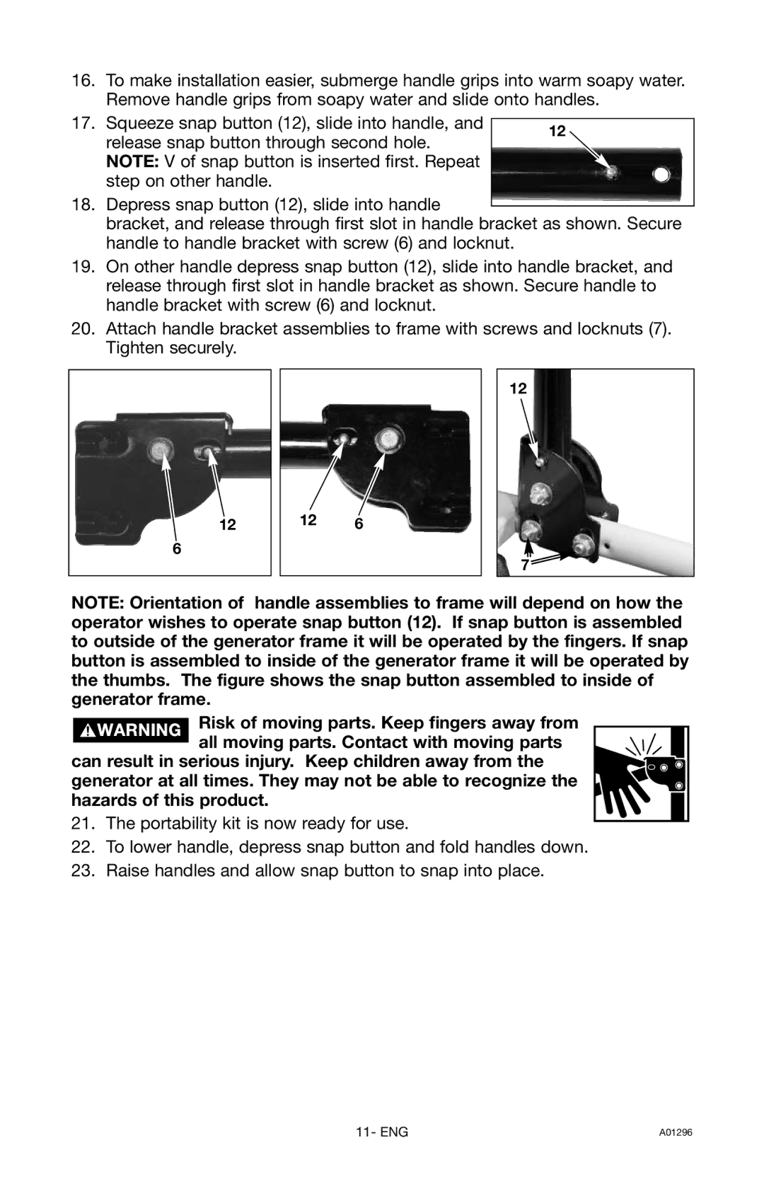 Porter-Cable H1000IS-W instruction manual Eng 