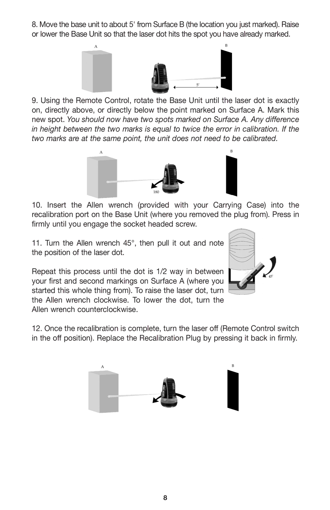 Porter-Cable LR1100 instruction manual 