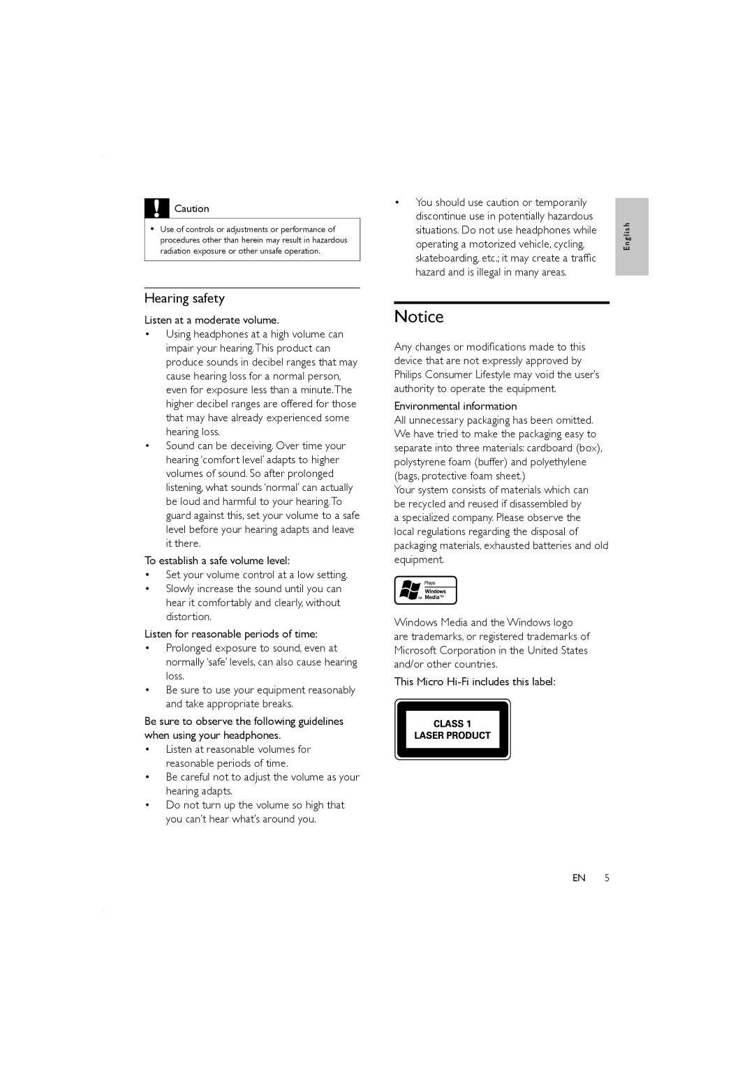 Porter-Cable MCM166, MCM155 user manual Hearing safety, Listen at a moderate volume 