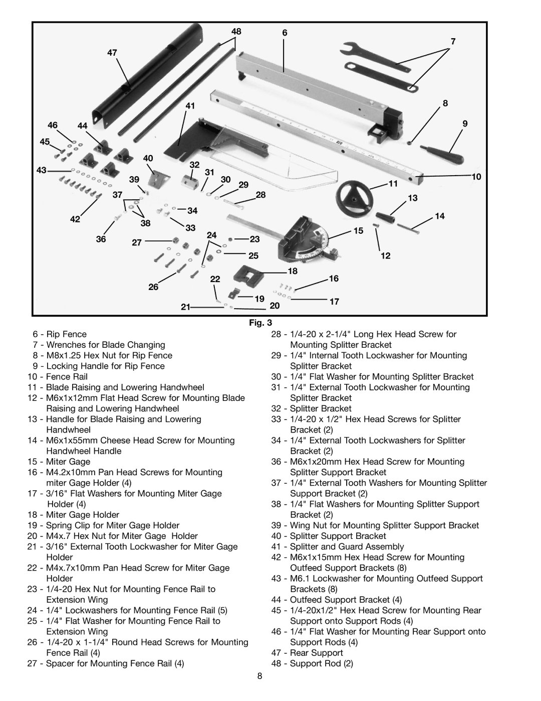 Porter-Cable (Model TS220LS) instruction manual 