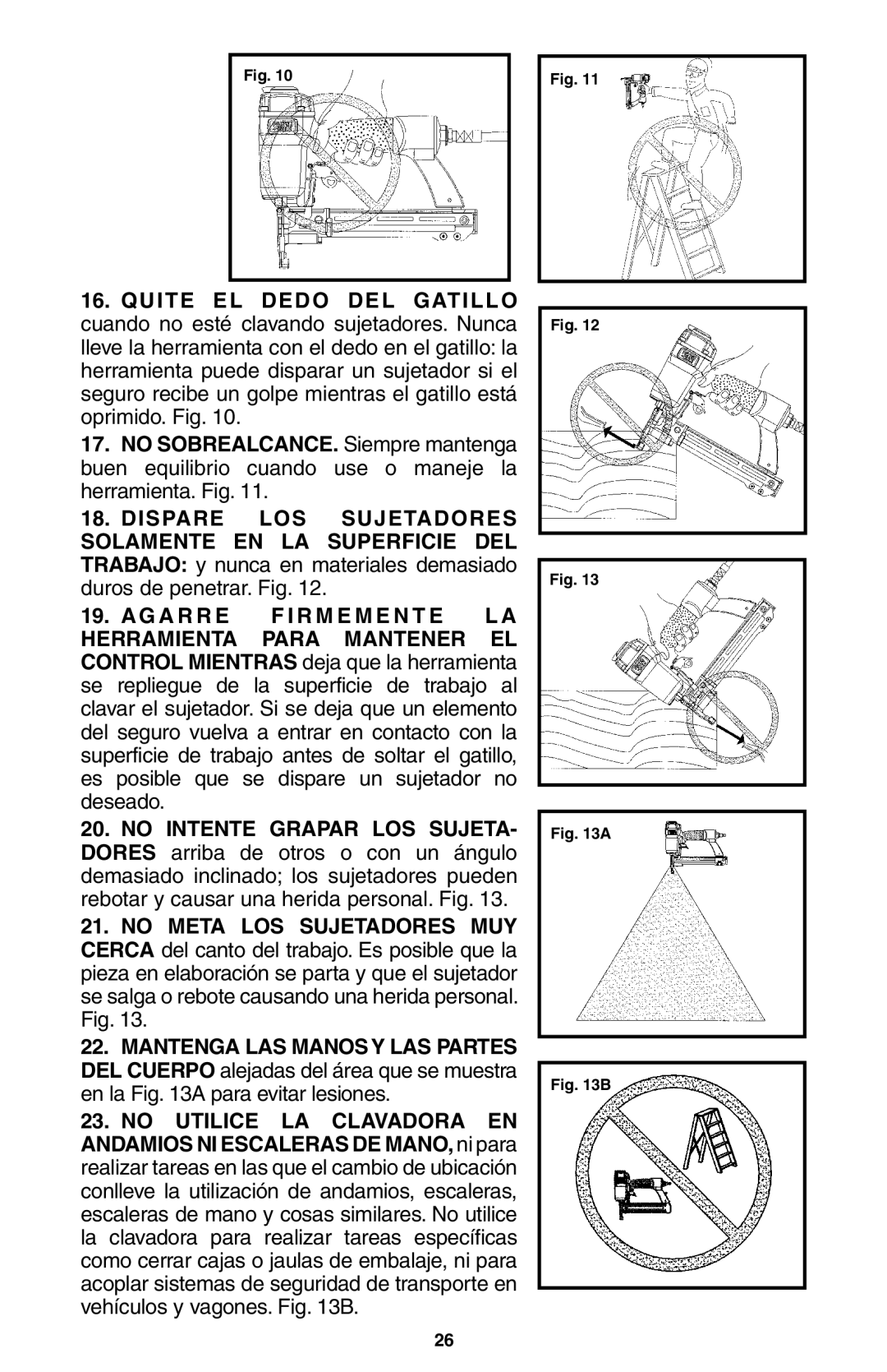 Porter-Cable NS100A instruction manual 