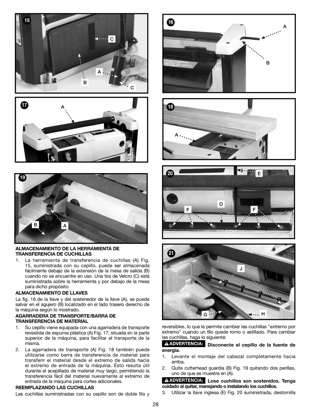 Porter-Cable PC305TP Almacenamiento DE Llaves, Agarradera DE TRANSPORTE/BARRA DE Transferencia DE Material 