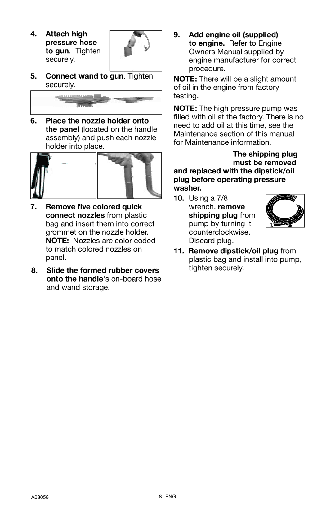 Porter-Cable PCH3740, A08058-0412-0 instruction manual A08058 ENG 