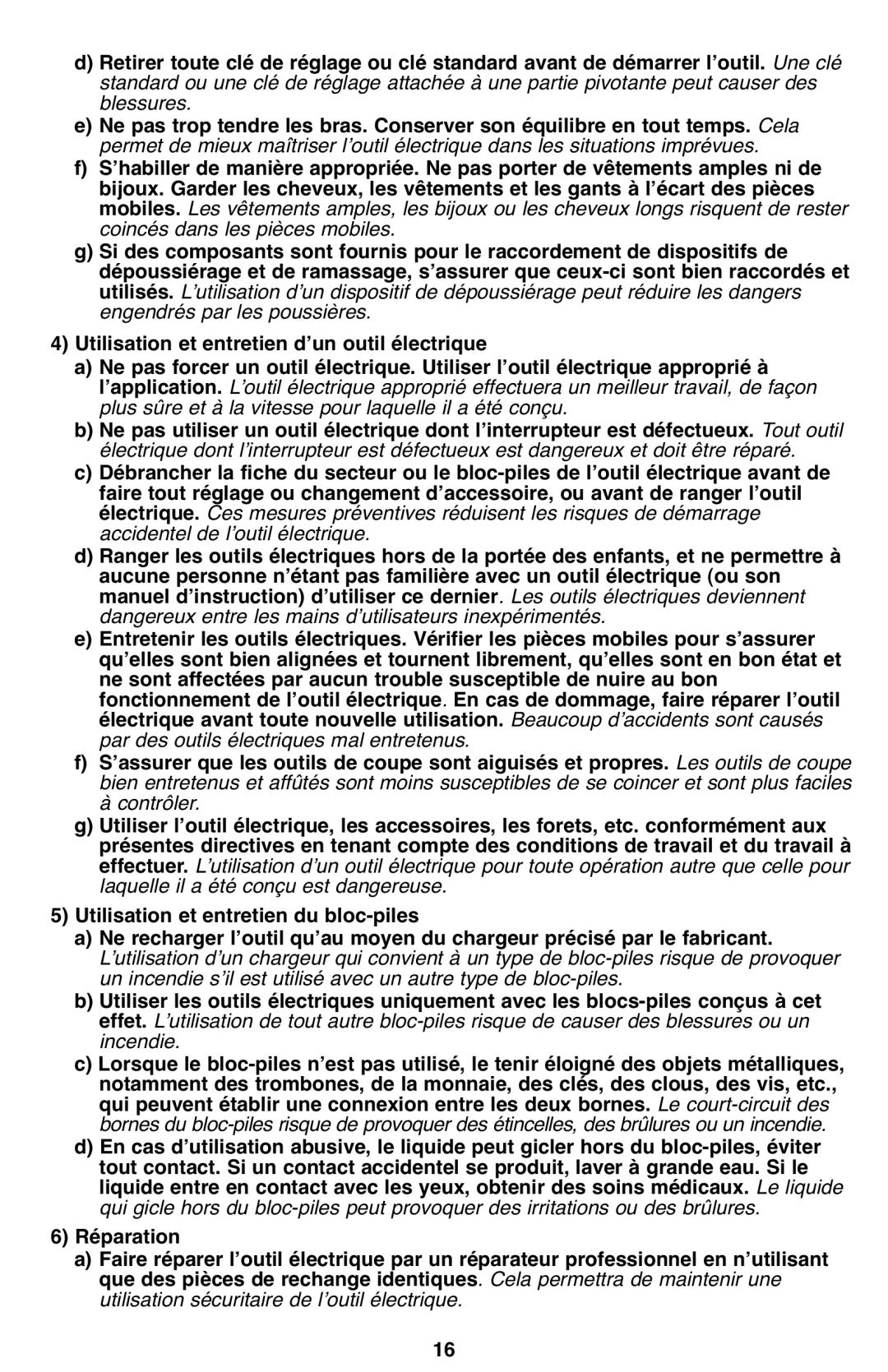 Porter-Cable PCL120DD instruction manual 