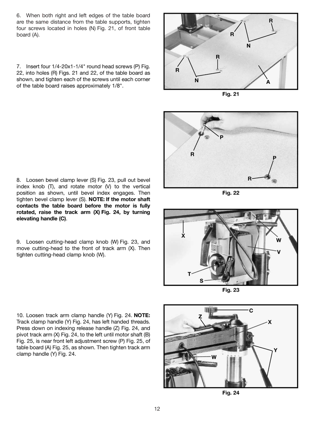 Porter-Cable RS830 instruction manual 