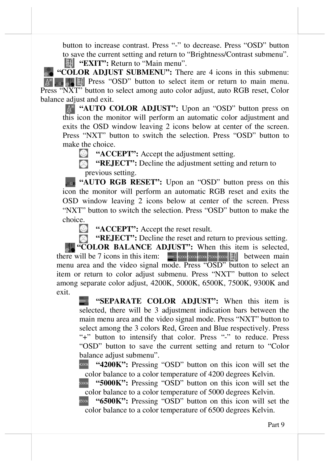 POSIFLEX Business Machines LM-/TM-7115/7115N user manual Part 