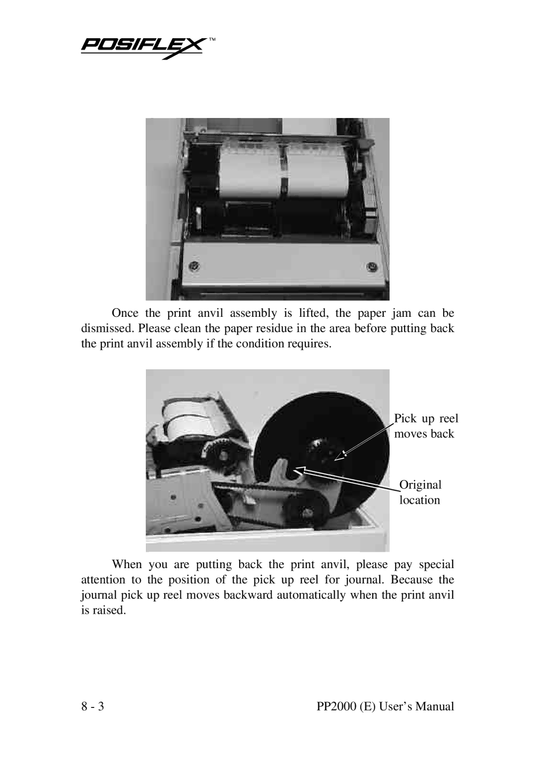 POSIFLEX Business Machines PP2000 manual 