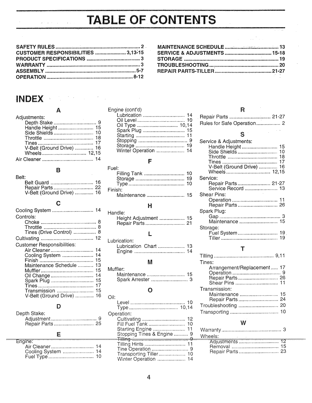 Poulan 156335 manual 