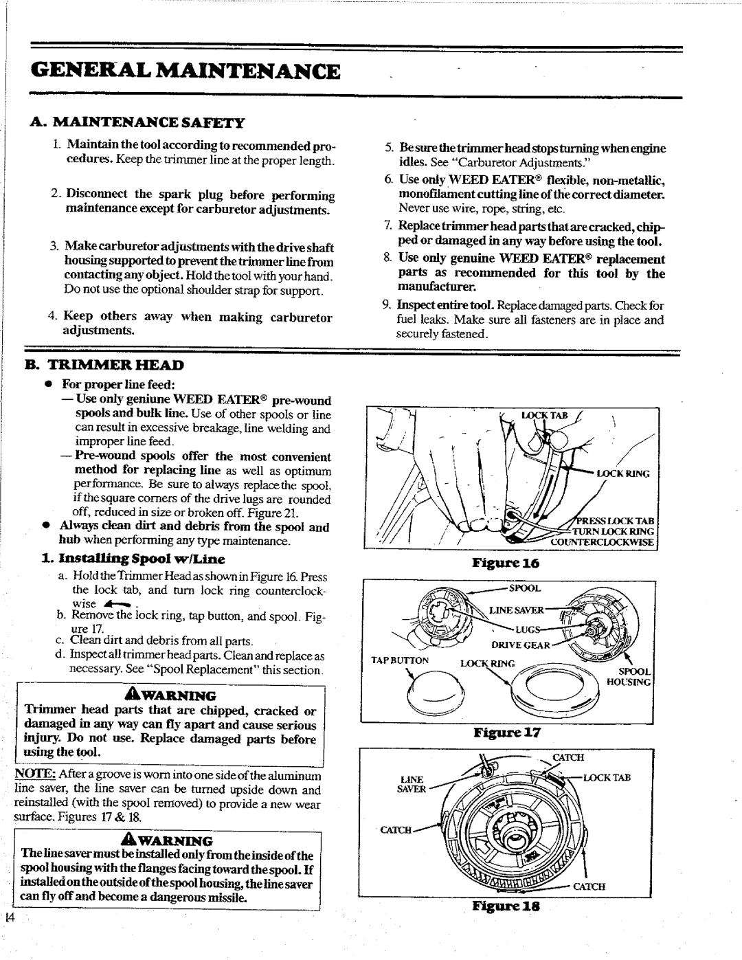 Poulan 1600 manual 