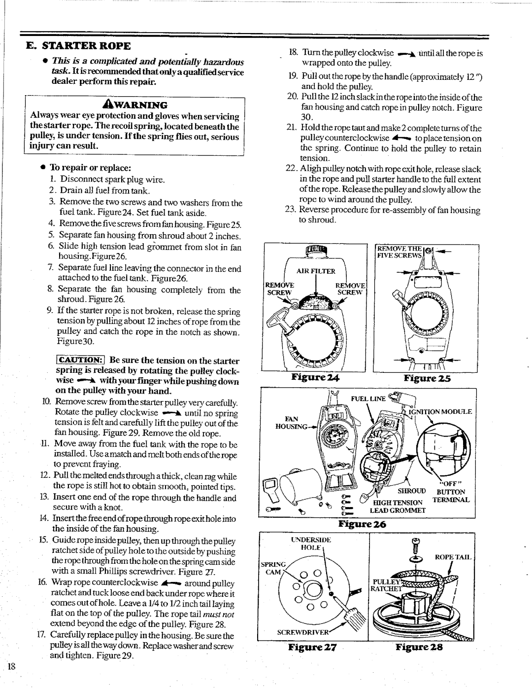 Poulan 1600 manual 