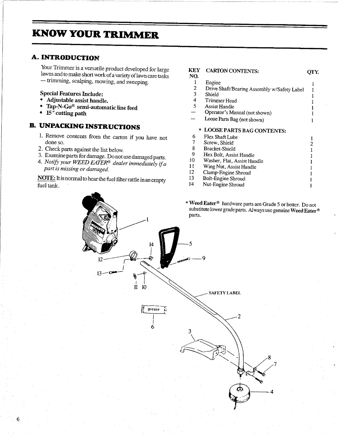 Poulan 1600 manual 