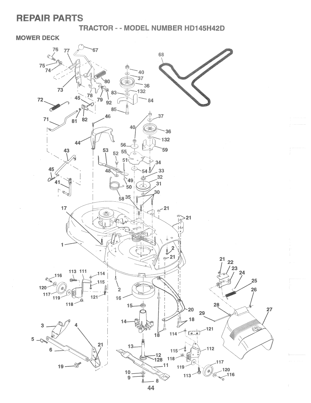 Poulan 160462 manual 