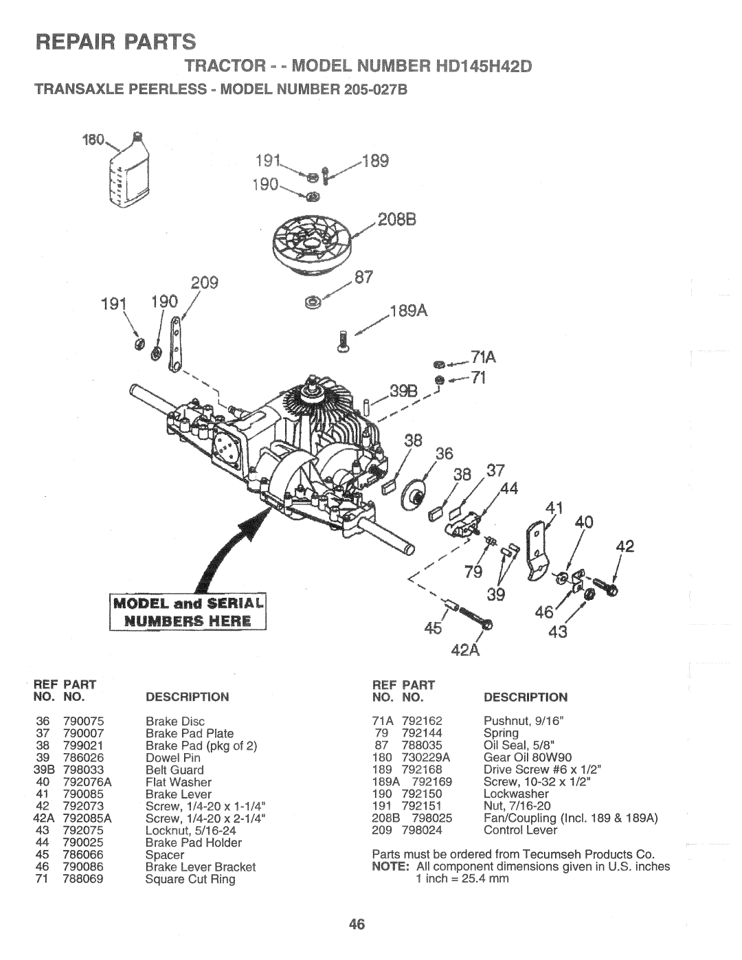 Poulan 160462 manual 