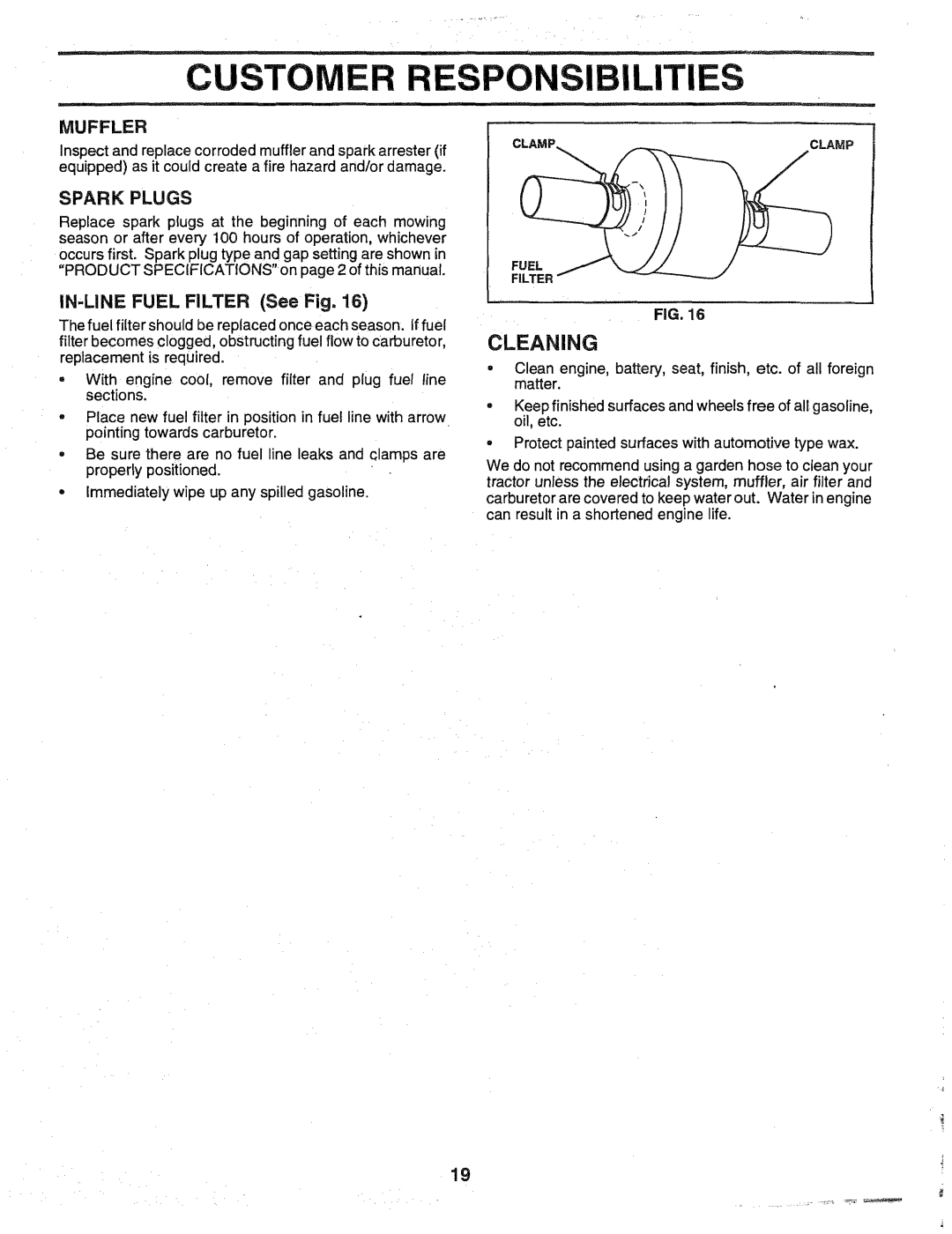 Poulan 163022 manual 