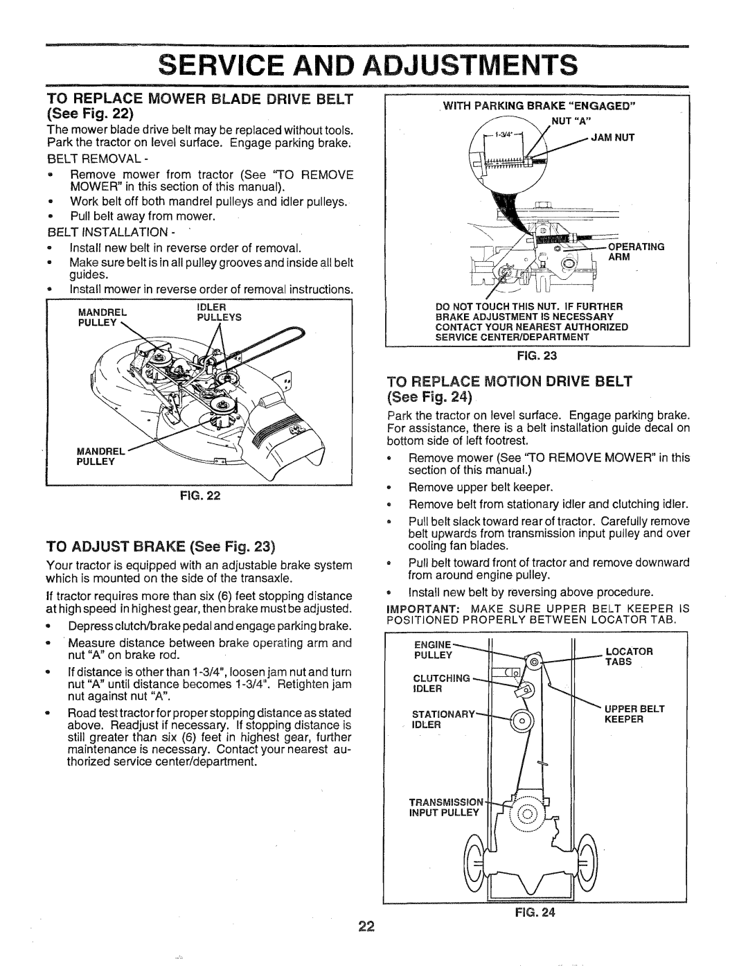 Poulan 163022 manual 