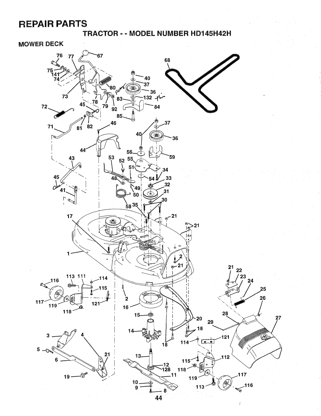 Poulan 163022 manual 