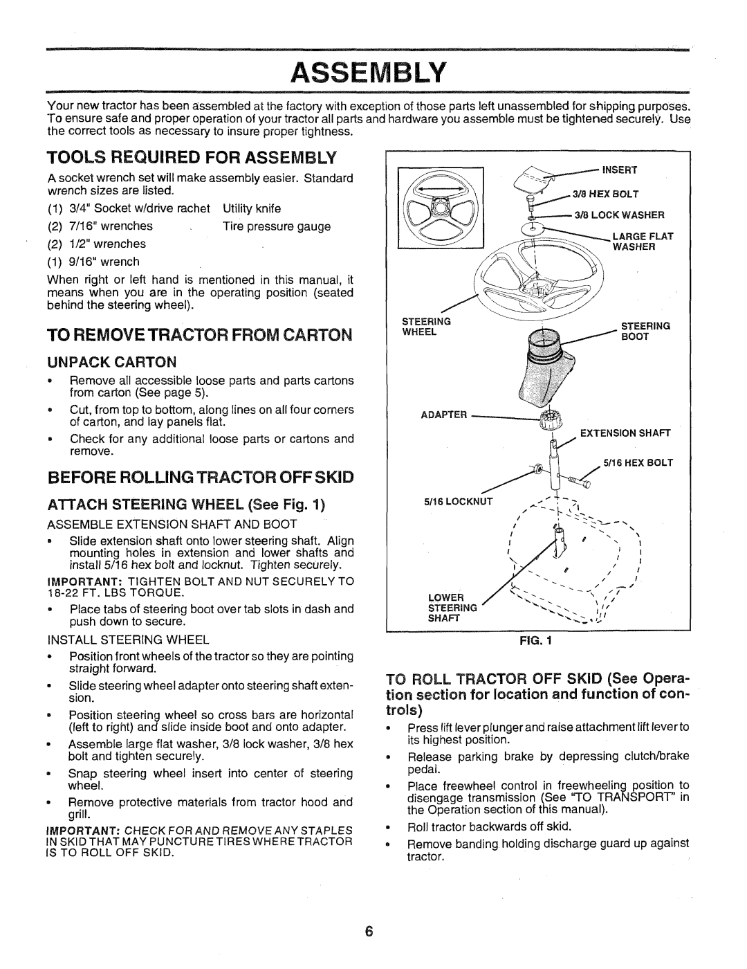 Poulan 163022 manual 