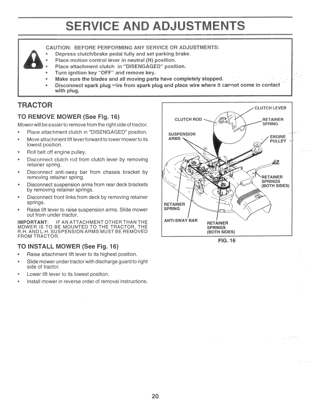 Poulan 166120 manual 