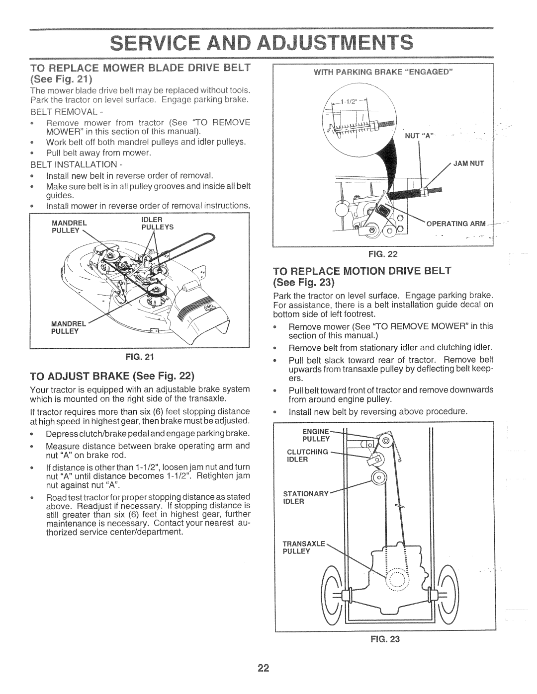 Poulan 166120 manual 