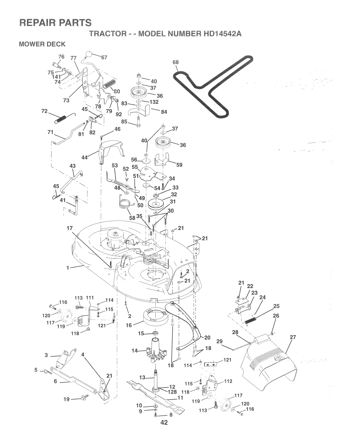 Poulan 166120 manual 