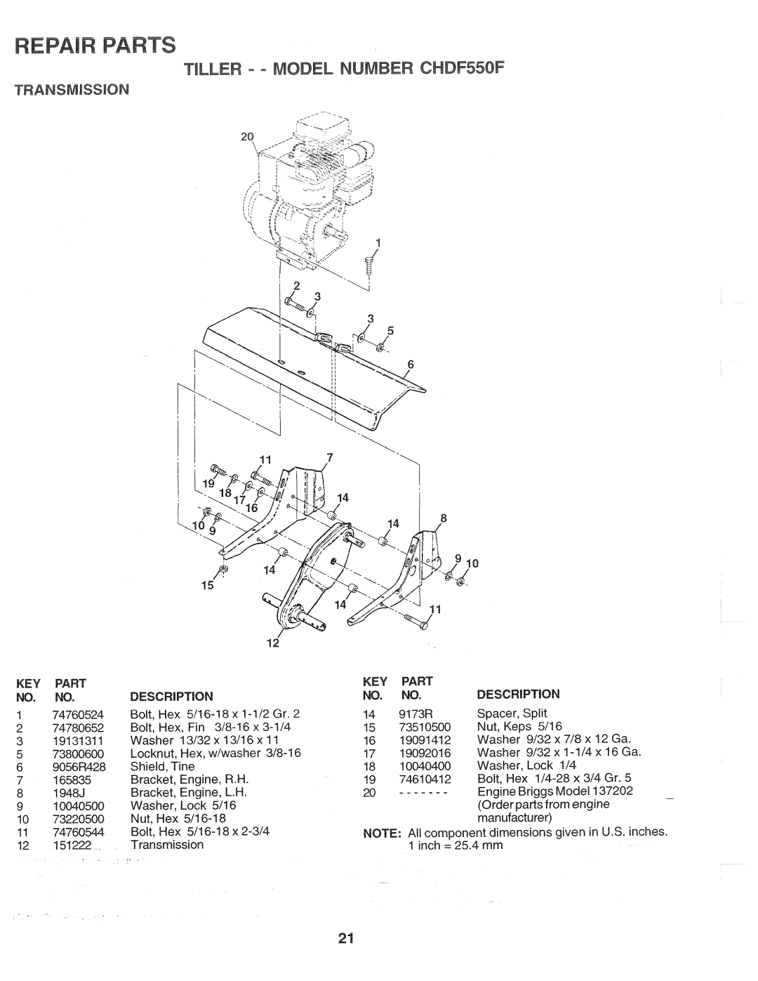 Poulan CHDF550F, 174102 manual 