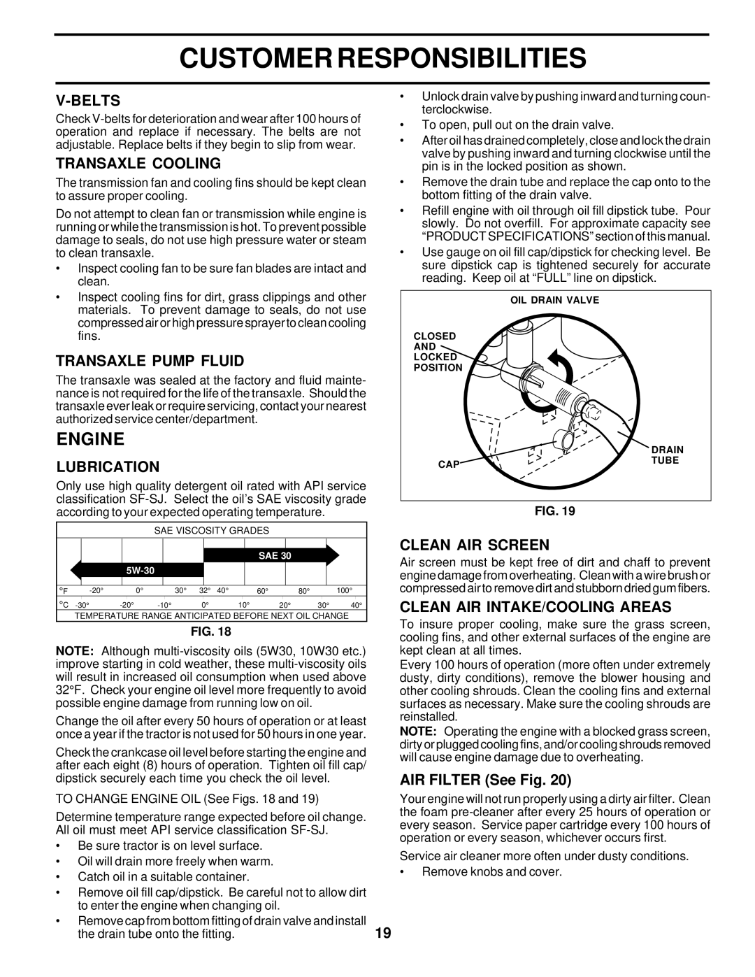 Poulan 176975 owner manual Engine 