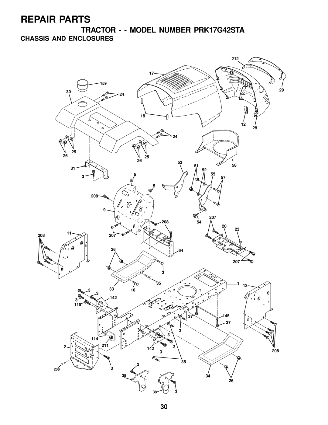 Poulan 177545 owner manual 142 