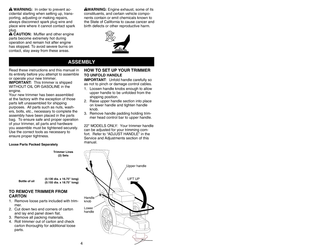 Poulan 177817 manual Problem Cause Correction, Does not start 