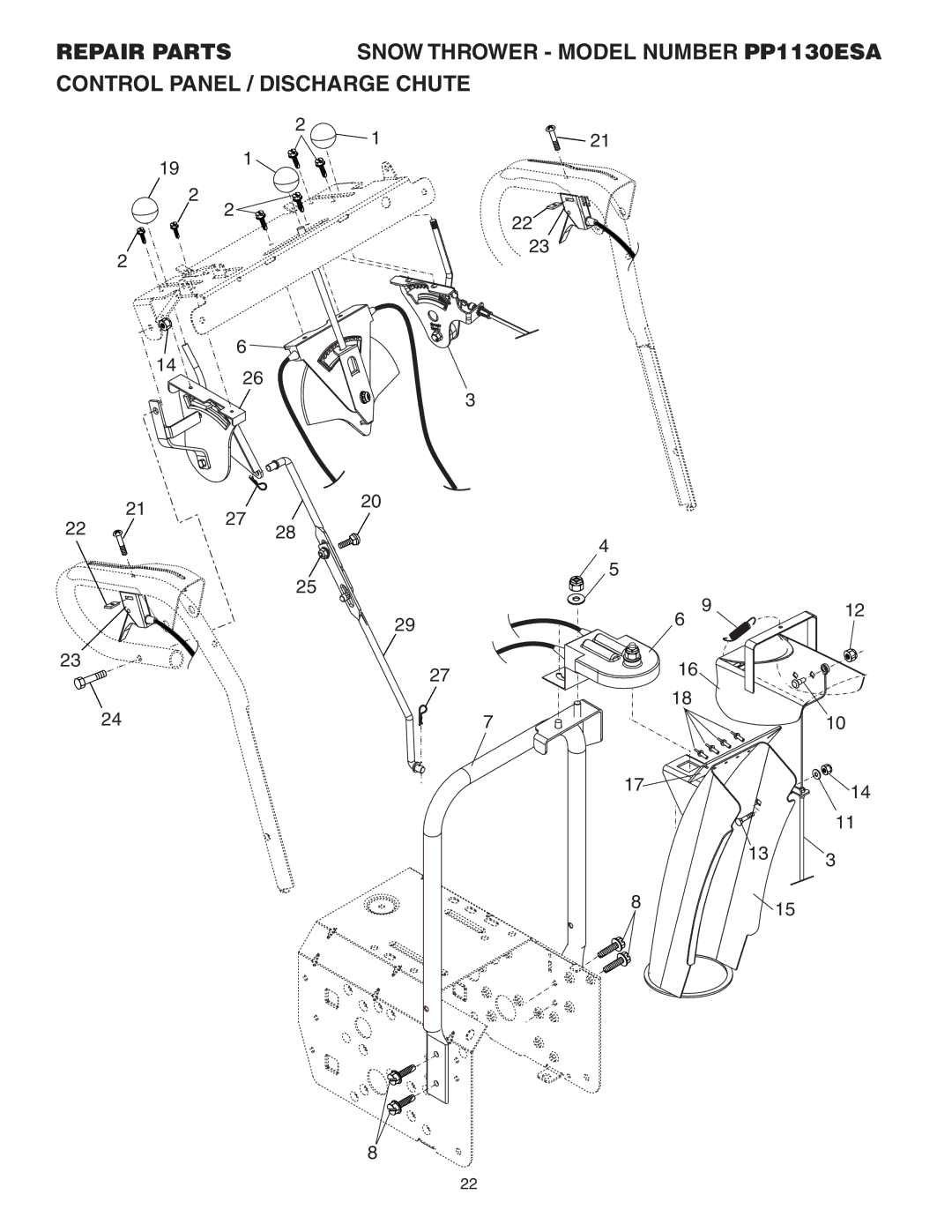 Poulan 183615 owner manual 