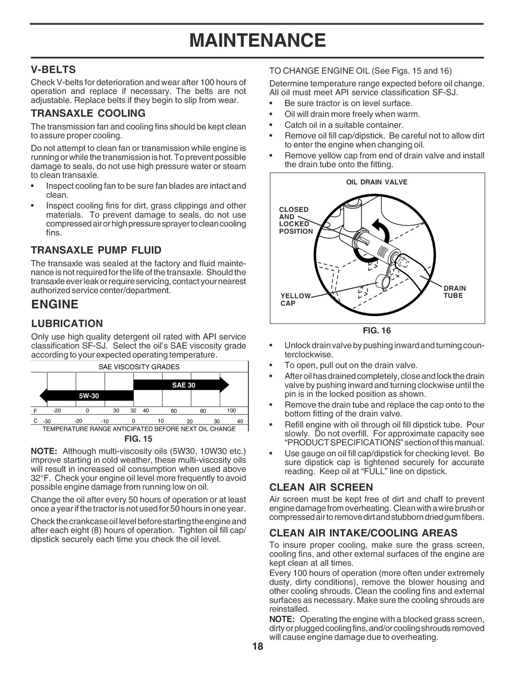 Poulan 184314 owner manual Engine 