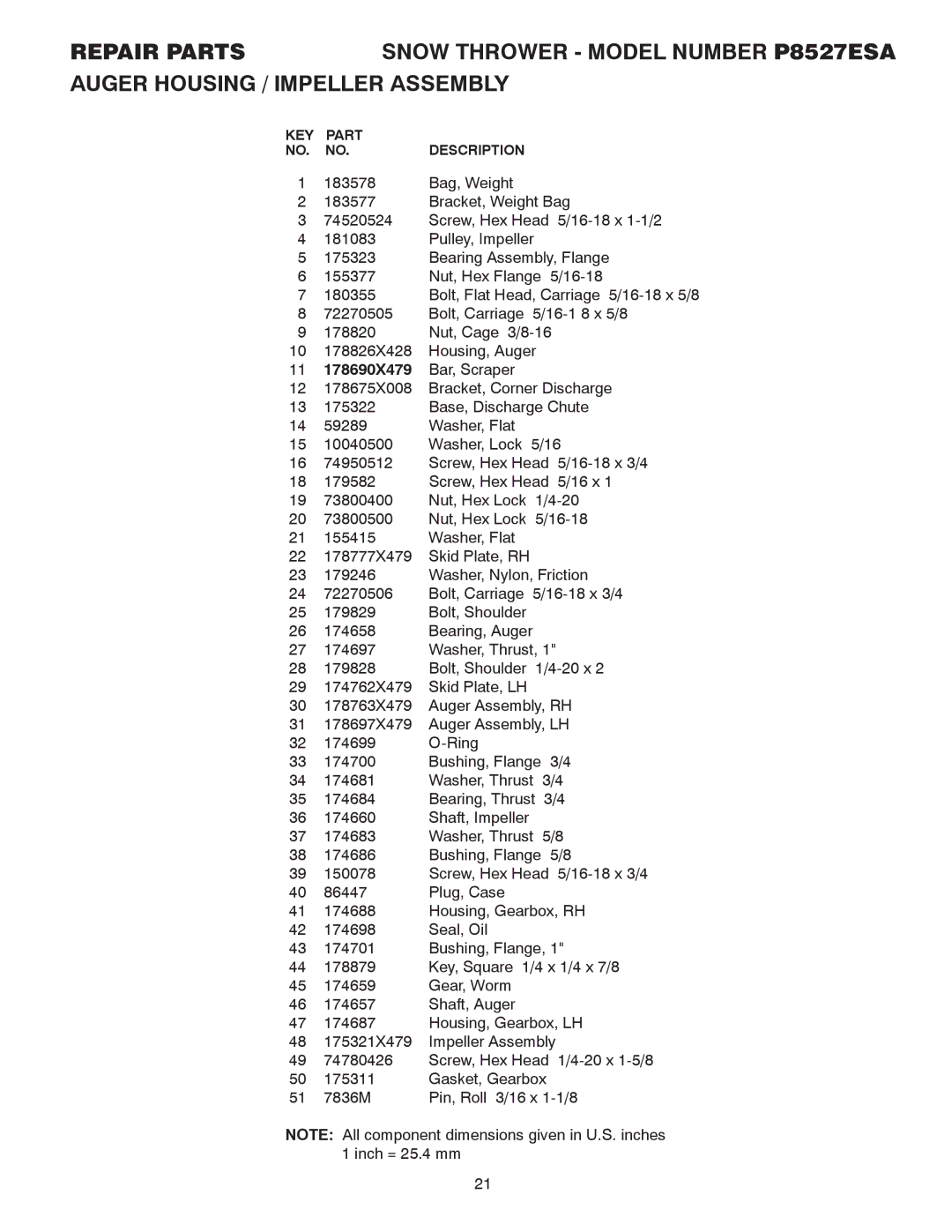 Poulan 185143 owner manual 178690X479 