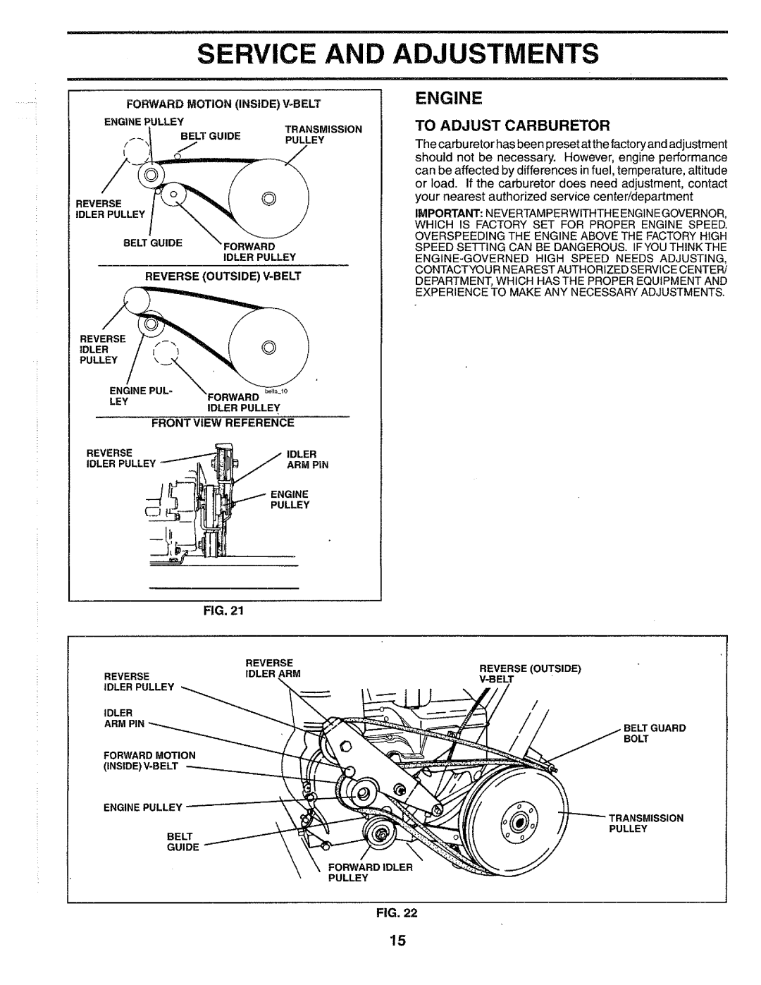 Poulan 189773 manual 