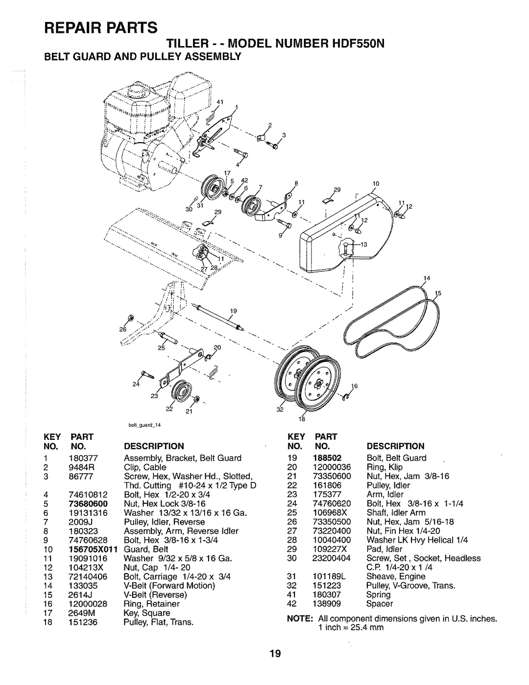 Poulan 189773 manual 