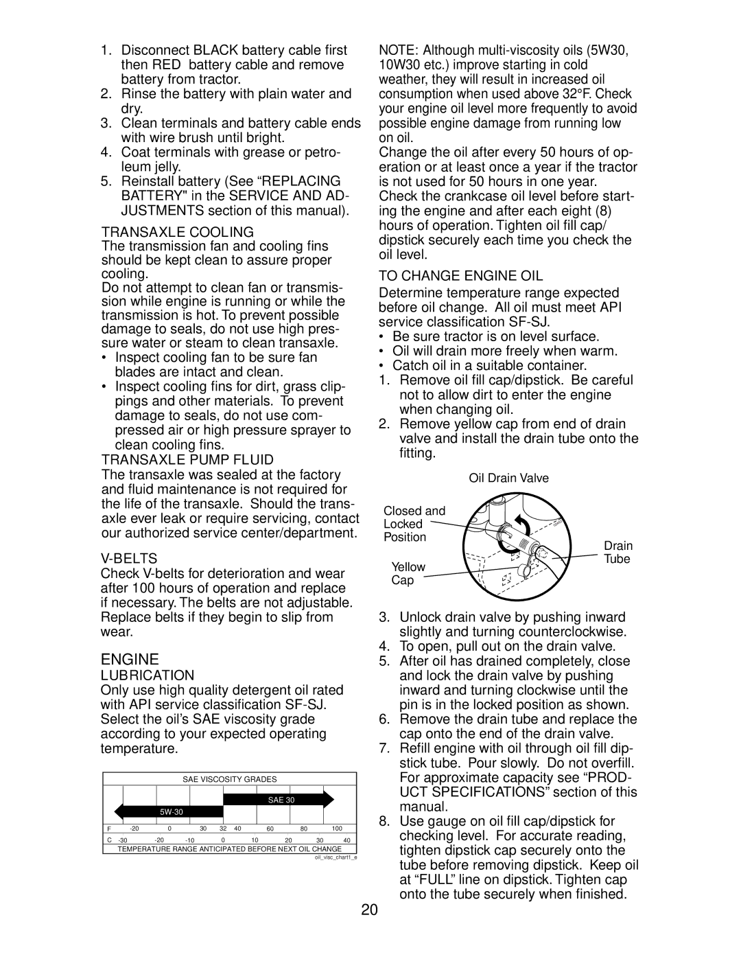 Poulan 191663 manual Engine, Transaxle Cooling, Transaxle Pump Fluid, Belts, Lubrication 