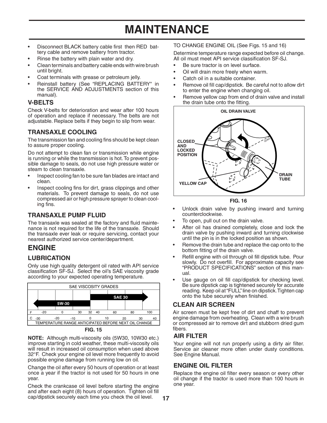 Poulan 191794 owner manual Engine 